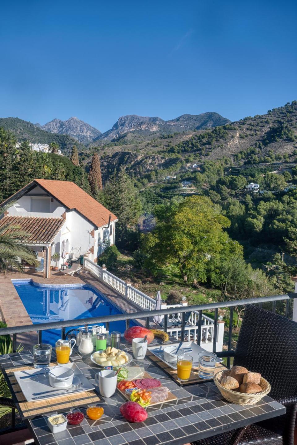 Villa Morera Bed&Breakfast Frigiliana Esterno foto